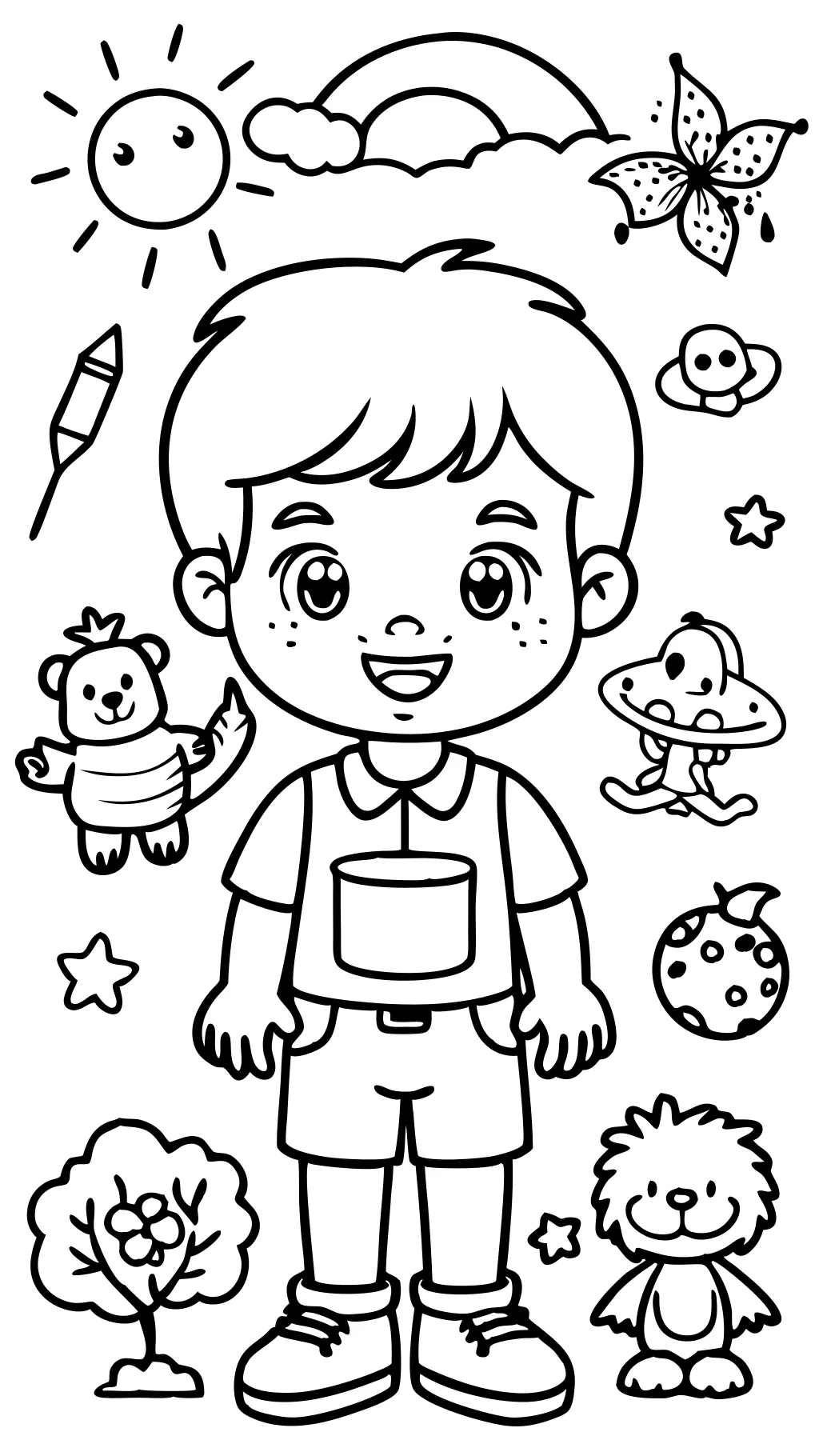 free childrens coloring pages to print